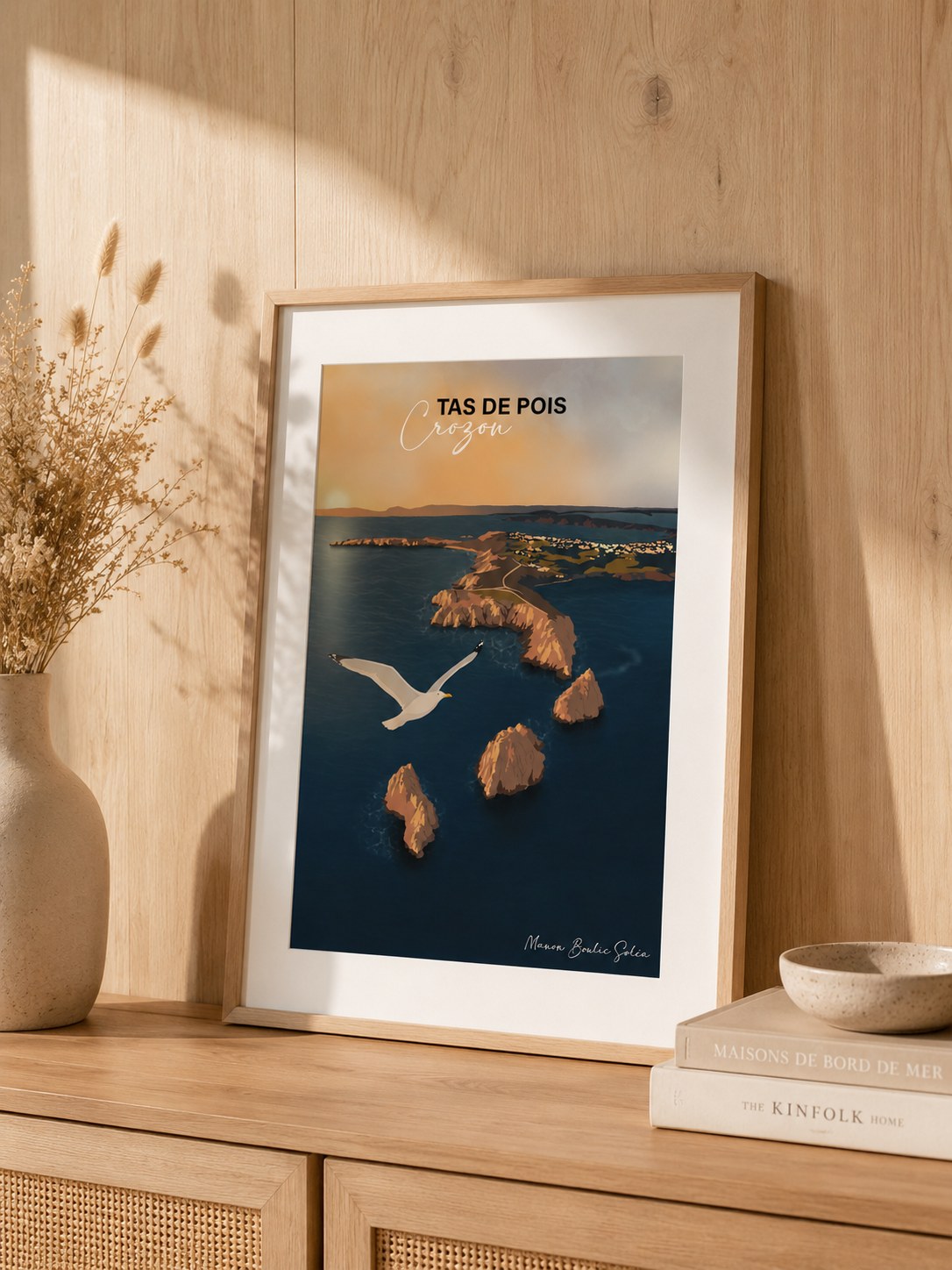 Tas de Pois — presqu'île de Crozon au couchant